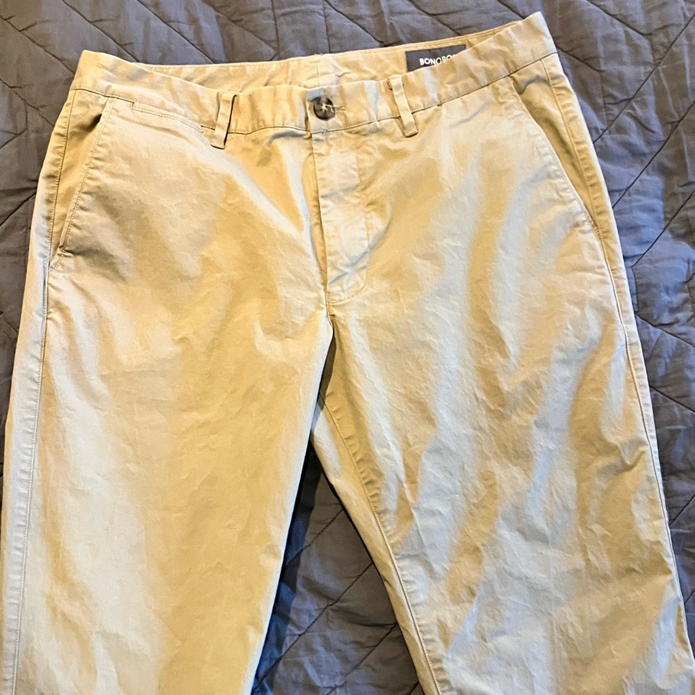 Bonobos Slim fit Khaki Chino 34/32